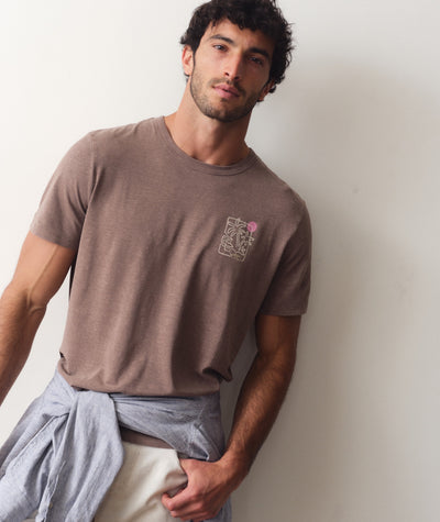 Hemp Cotton Relaxed Graphic Tee