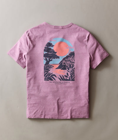 Hemp Cotton Relaxed Graphic Tee