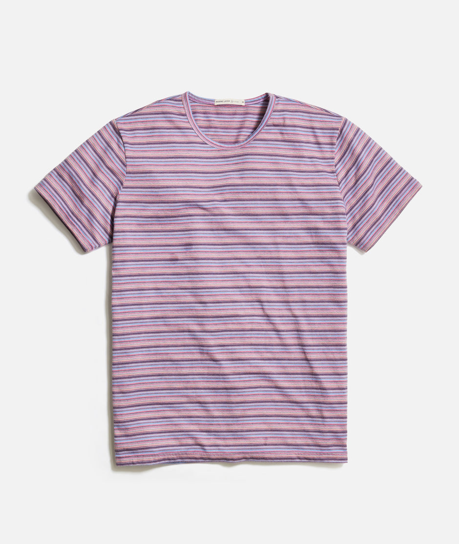 Signature Crew Stripe Tee