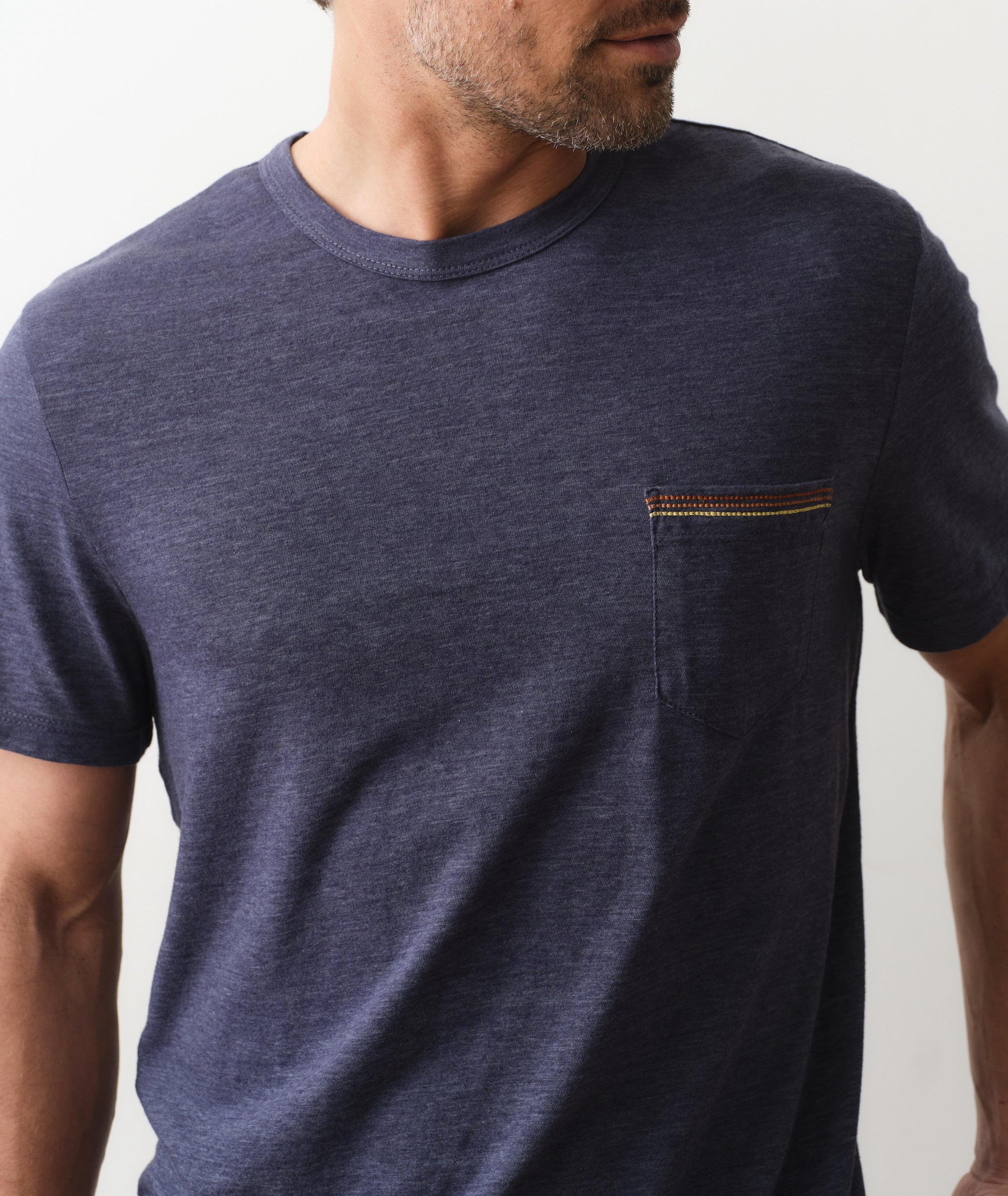 Signature Embroidered Pocket Tee