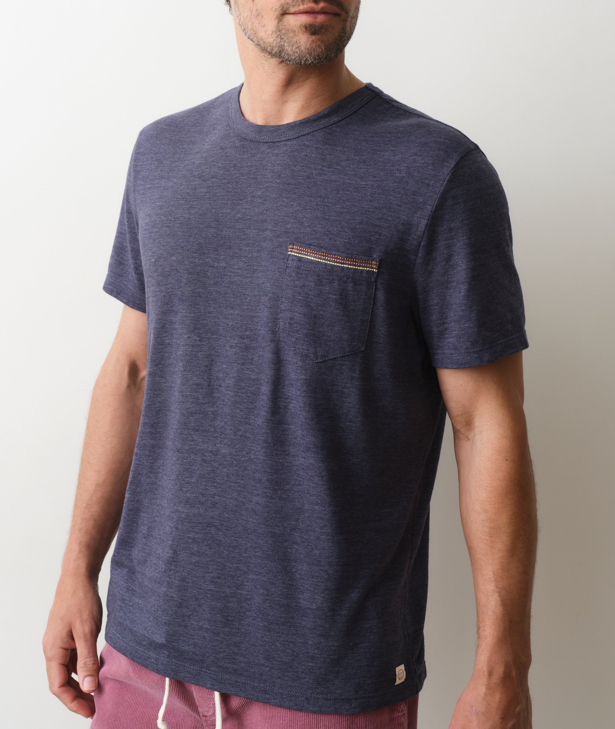 Signature Embroidered Pocket Tee
