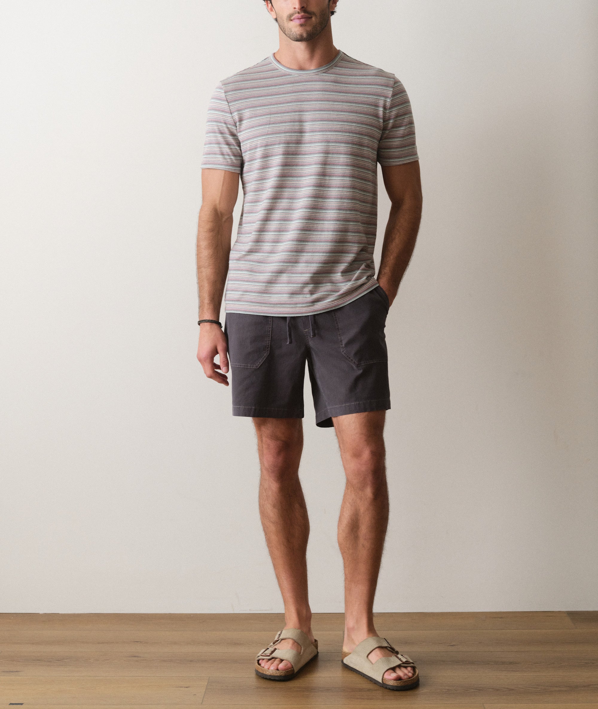 Signature Jacquard Crew Tee