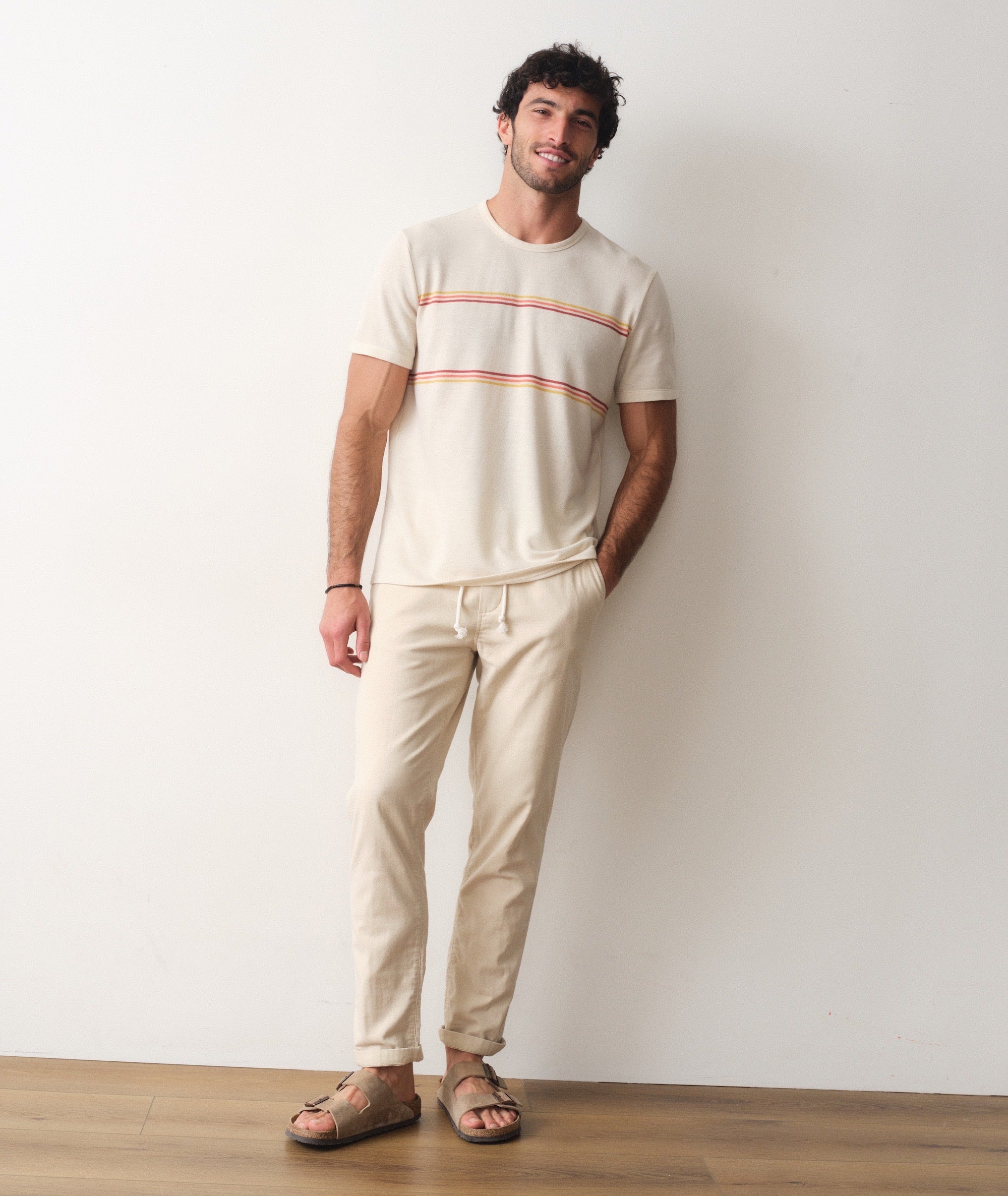 Signature Jacquard Crew Tee