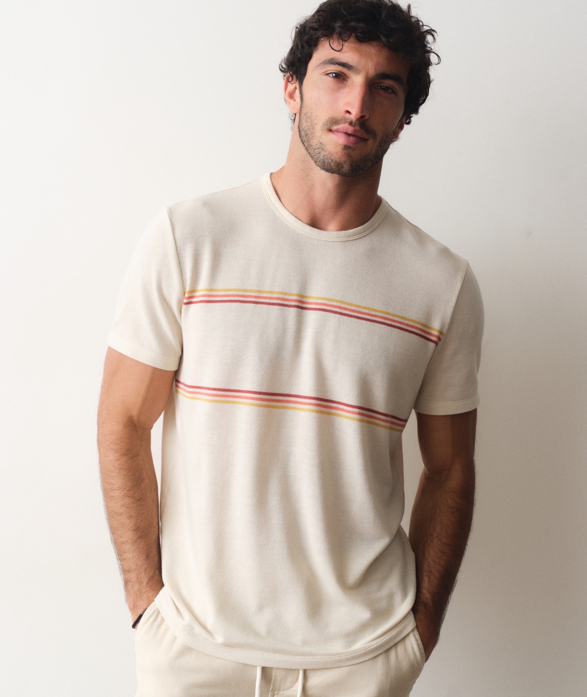 Signature Jacquard Crew Tee