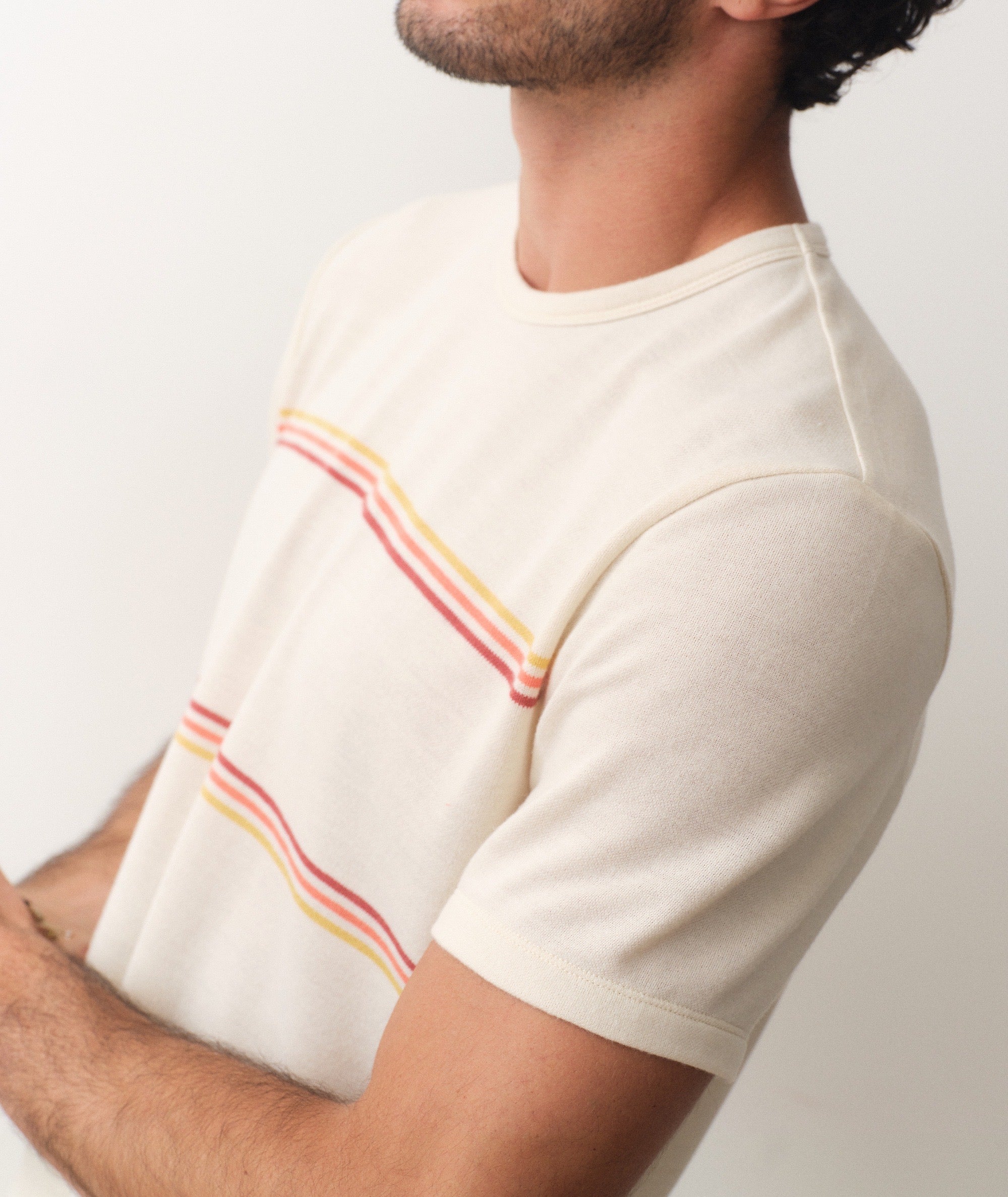 Signature Jacquard Crew Tee