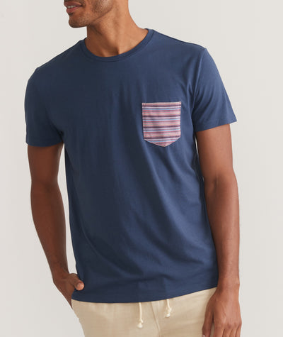 Signature Printed Pocket Tee
