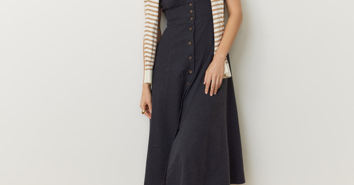 camila midi dress marine layer Marine Layer - Camila Midi Dress