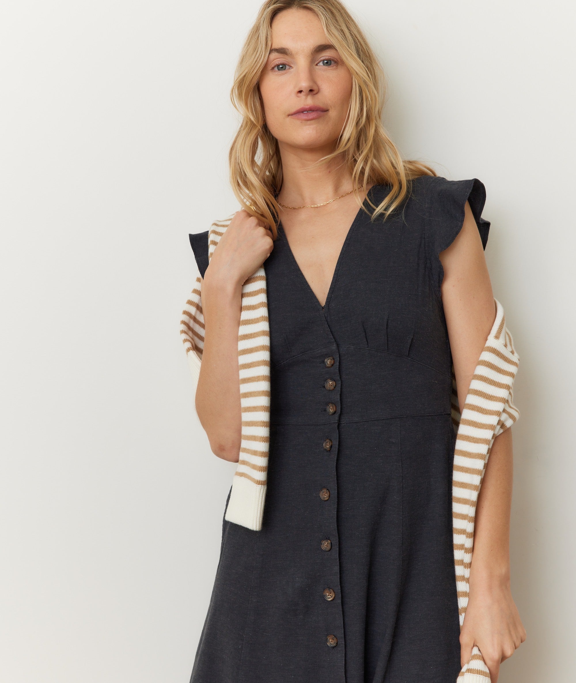 marine layer dress Marine Layer - Camila Midi Dress