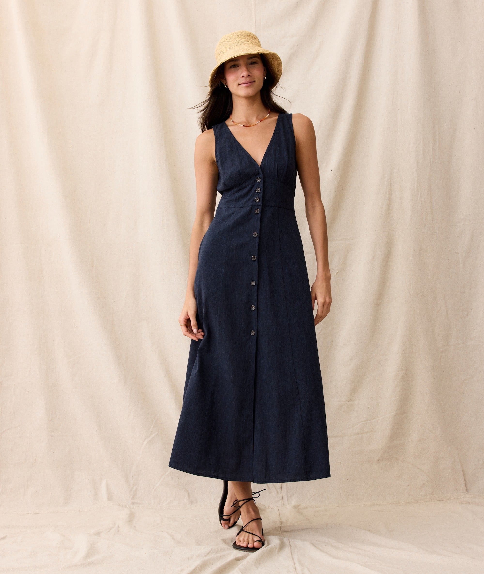 Camila Maxi Dress – Marine Layer - Main Image