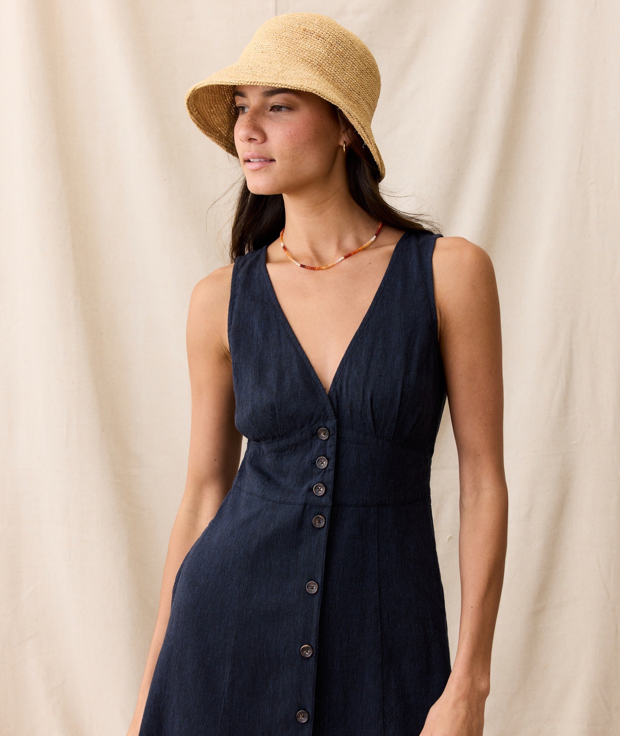 Marine Layer Camila Maxi Dress - India Ink / XL Marine Layer Camila Maxi Dress - India Ink / XL