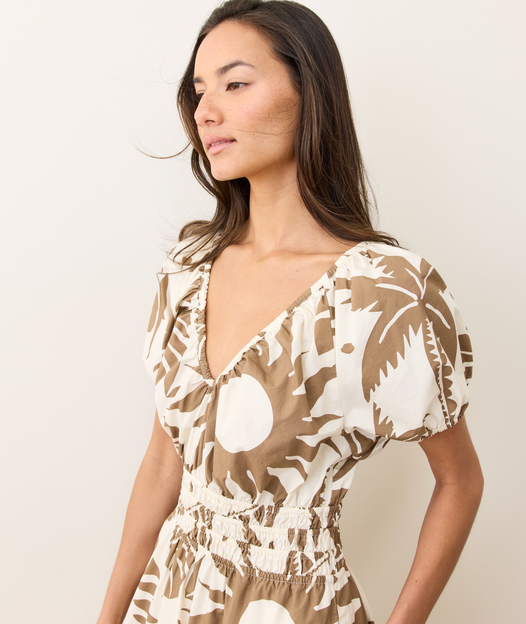 Emery Poplin Midi Dress