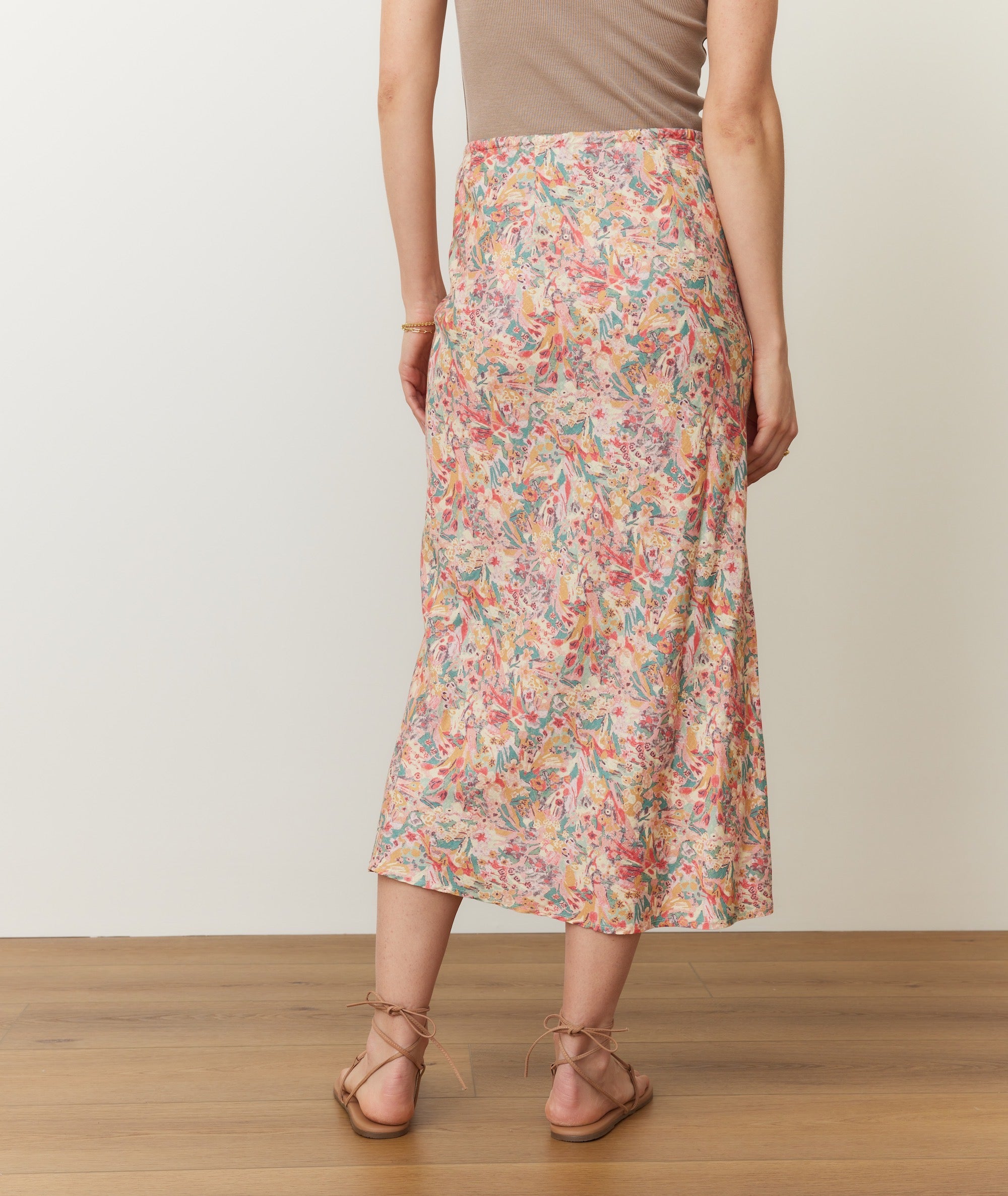 Avery Hemp Midi Skirt