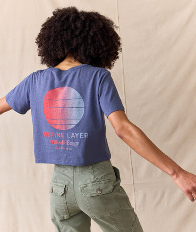 ML x Free & Easy Crop Graphic Tee