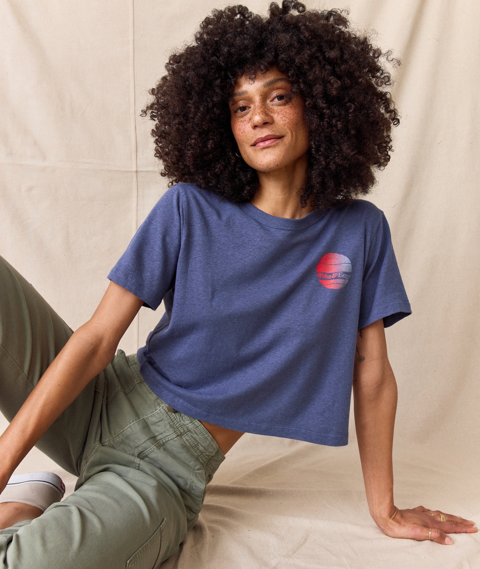 ML x Free & Easy Crop Graphic Tee