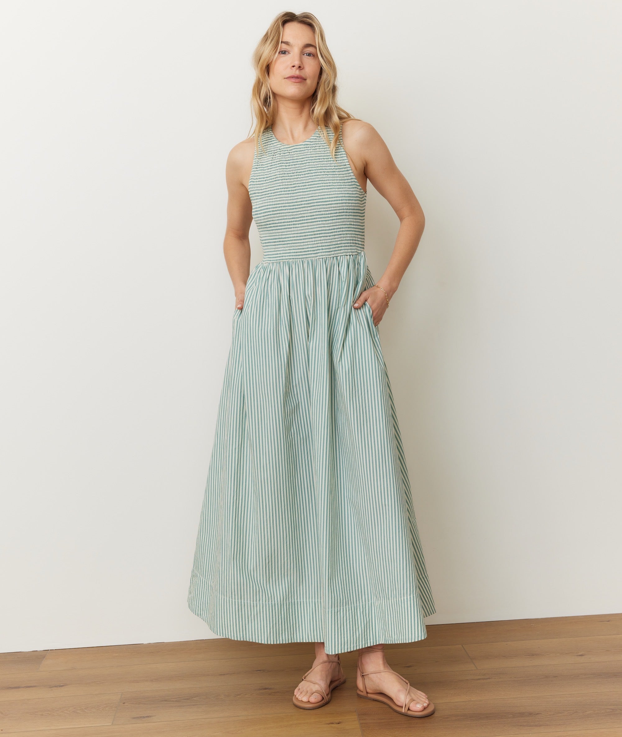 Darcy Poplin Smocked Dress