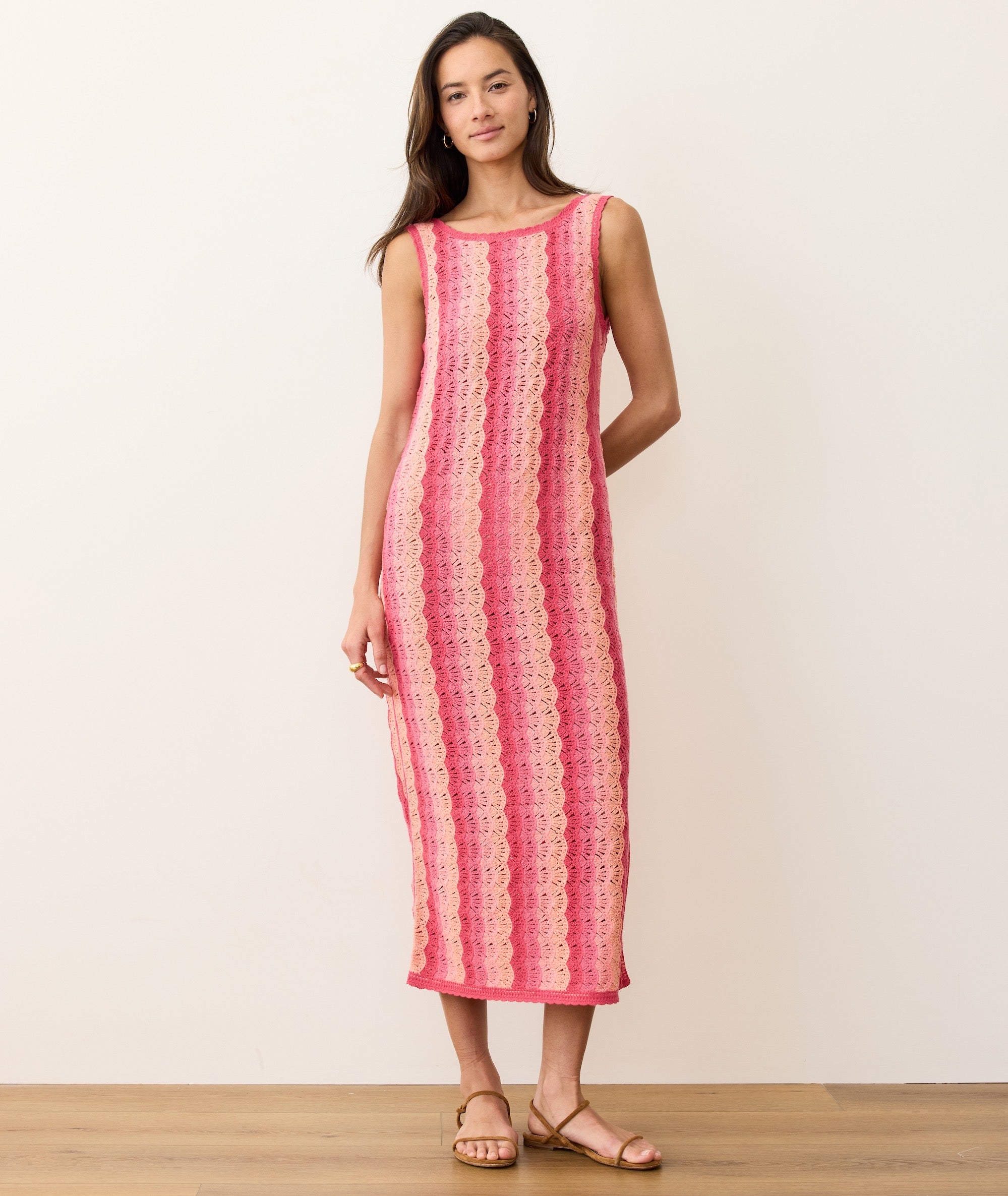 Women's Mirage Sweater Dress | Hibiscus Multi | Medium by Marine Layer Women's Mirage Sweater Dress | Hibiscus Multi | Medium by Marine Layer