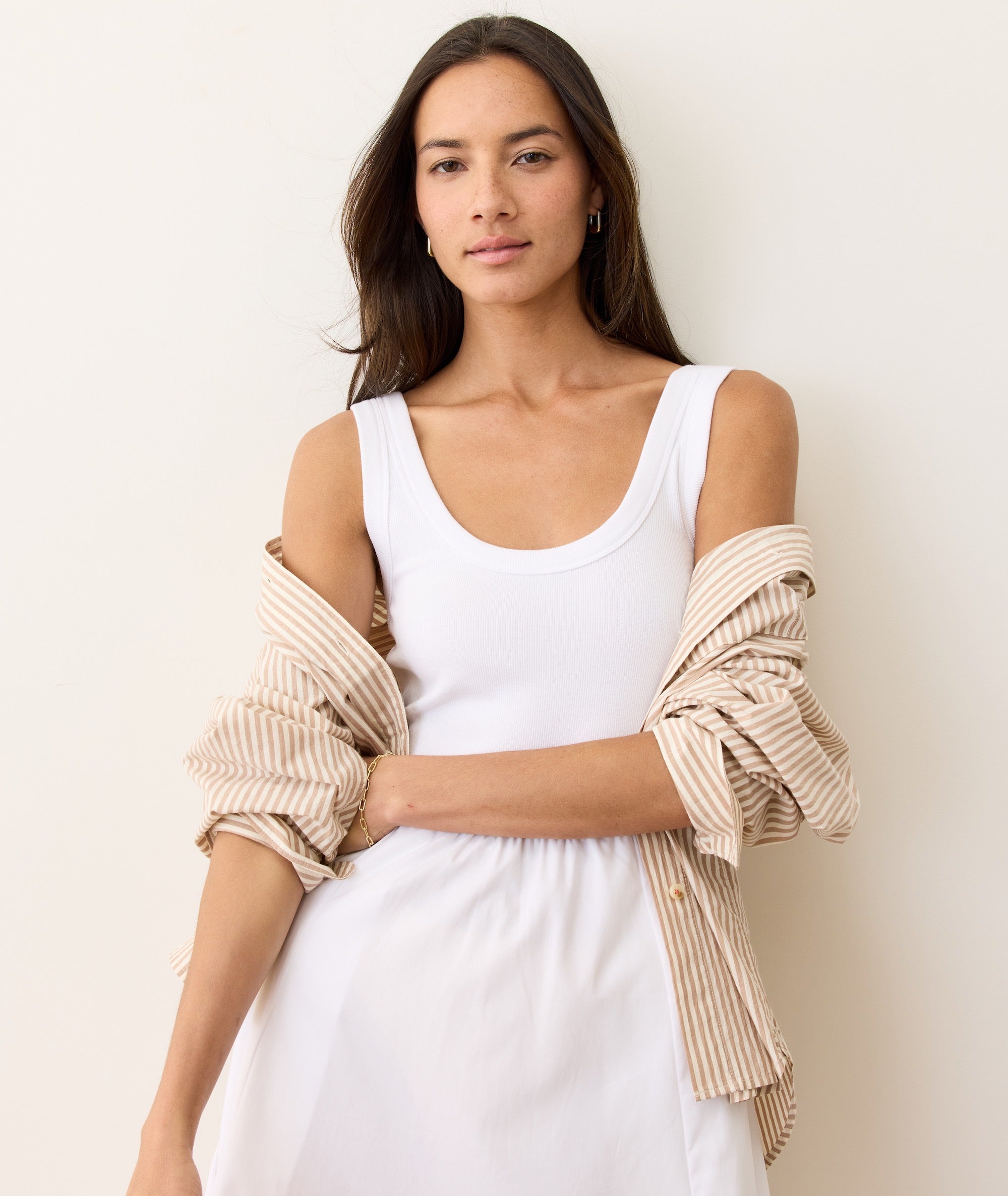 Lexi Rib Poplin Midi Dress