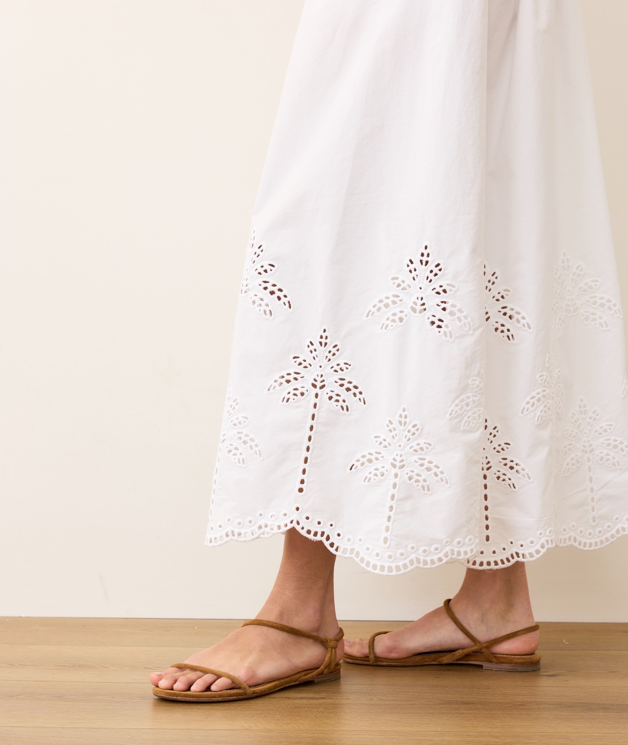 Marine Layer Women's Selene Eyelet Maxi Dress Bright White / Medium Marine Layer Women's Selene Eyelet Maxi Dress Bright White / Medium