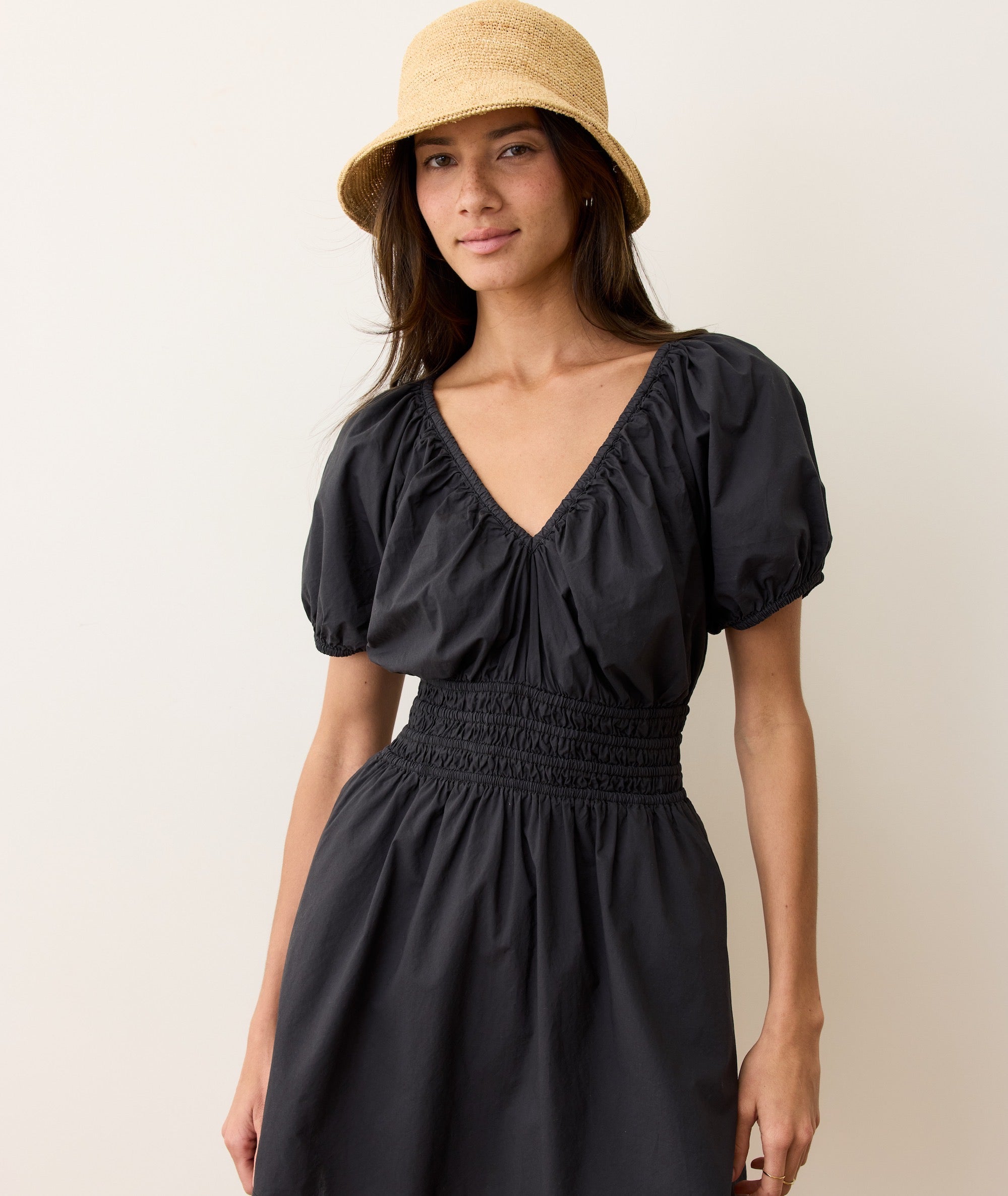 Emery Poplin Mini Dress Marine Layer Emery Poplin Mini Dress Marine Layer