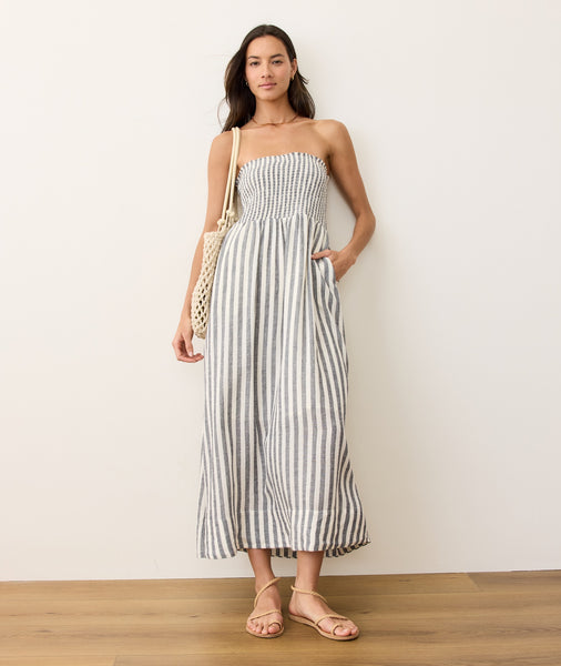 Sutton Strapless Maxi Dress Marine Layer Sutton Strapless Maxi Dress Marine Layer