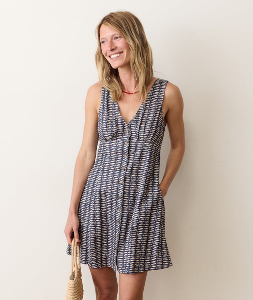 Camila Sleeveless Mini Dress – Marine Layer