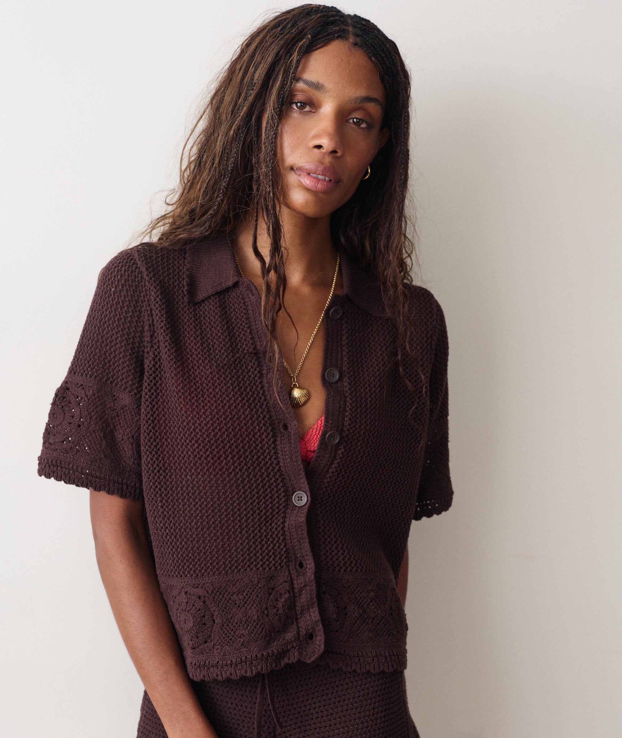 Celita Crochet Top