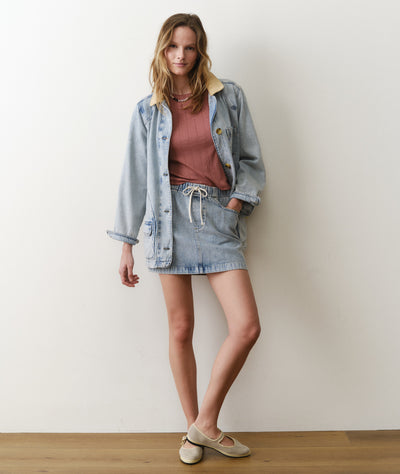 Ella Denim Mini Skirt