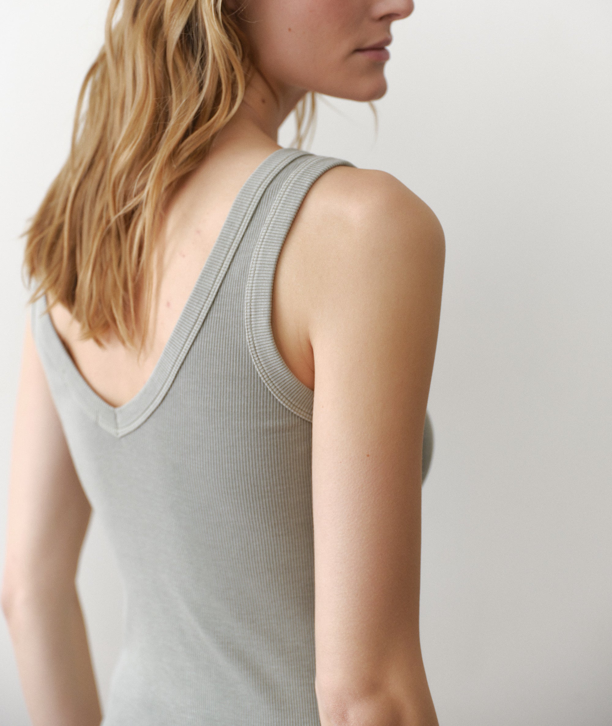 Lexi Rib V-Neck Tank