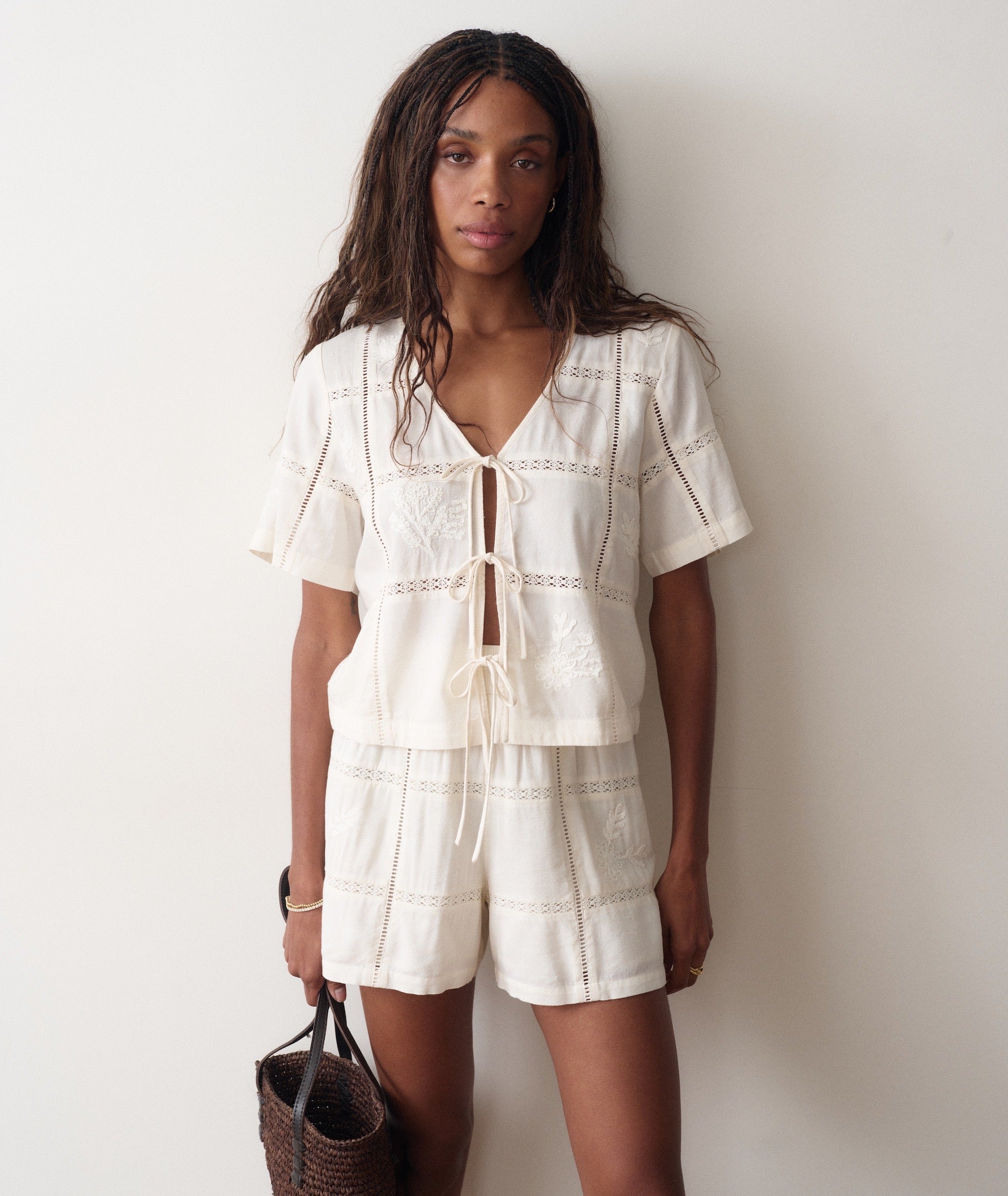 Marella Embroidered Top