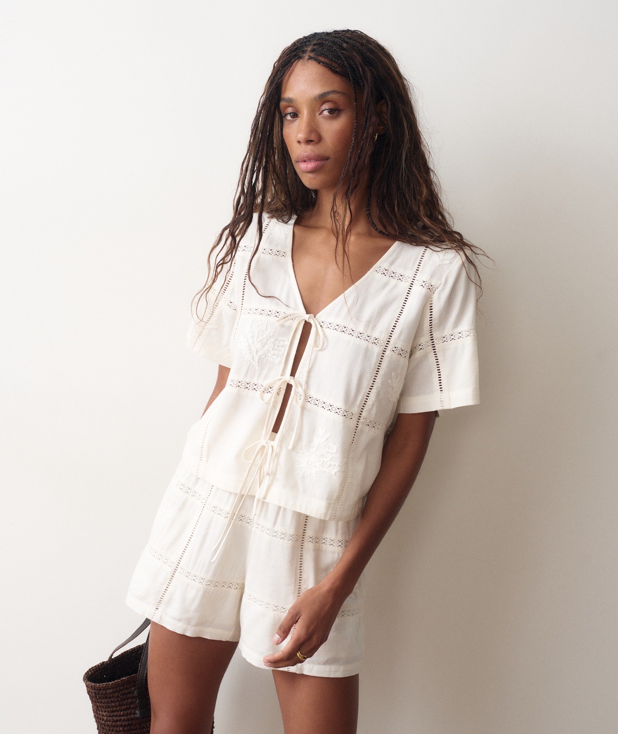 Marella Embroidered Top