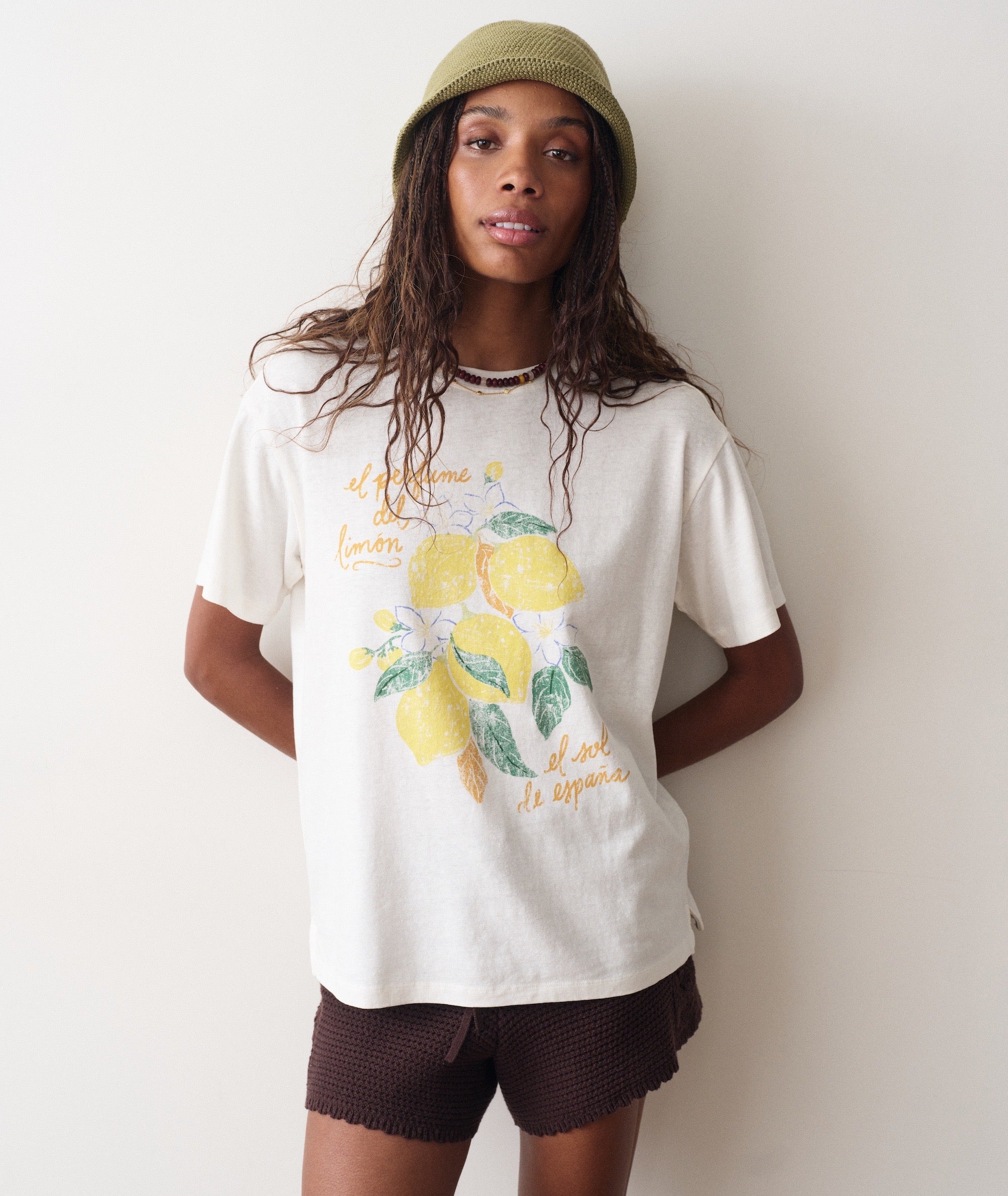 Oversized Hemp Graphic Tee