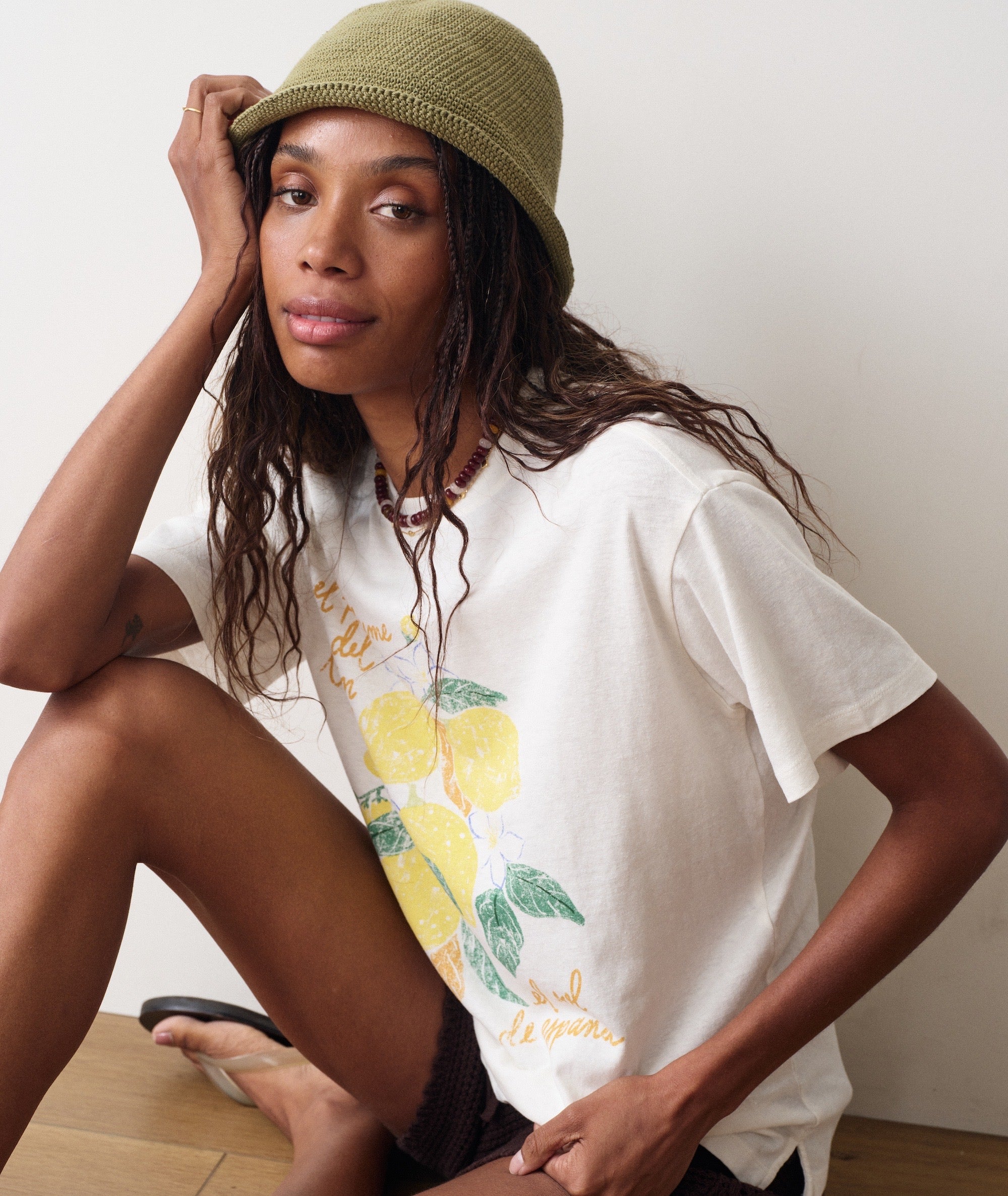 Oversized Hemp Graphic Tee