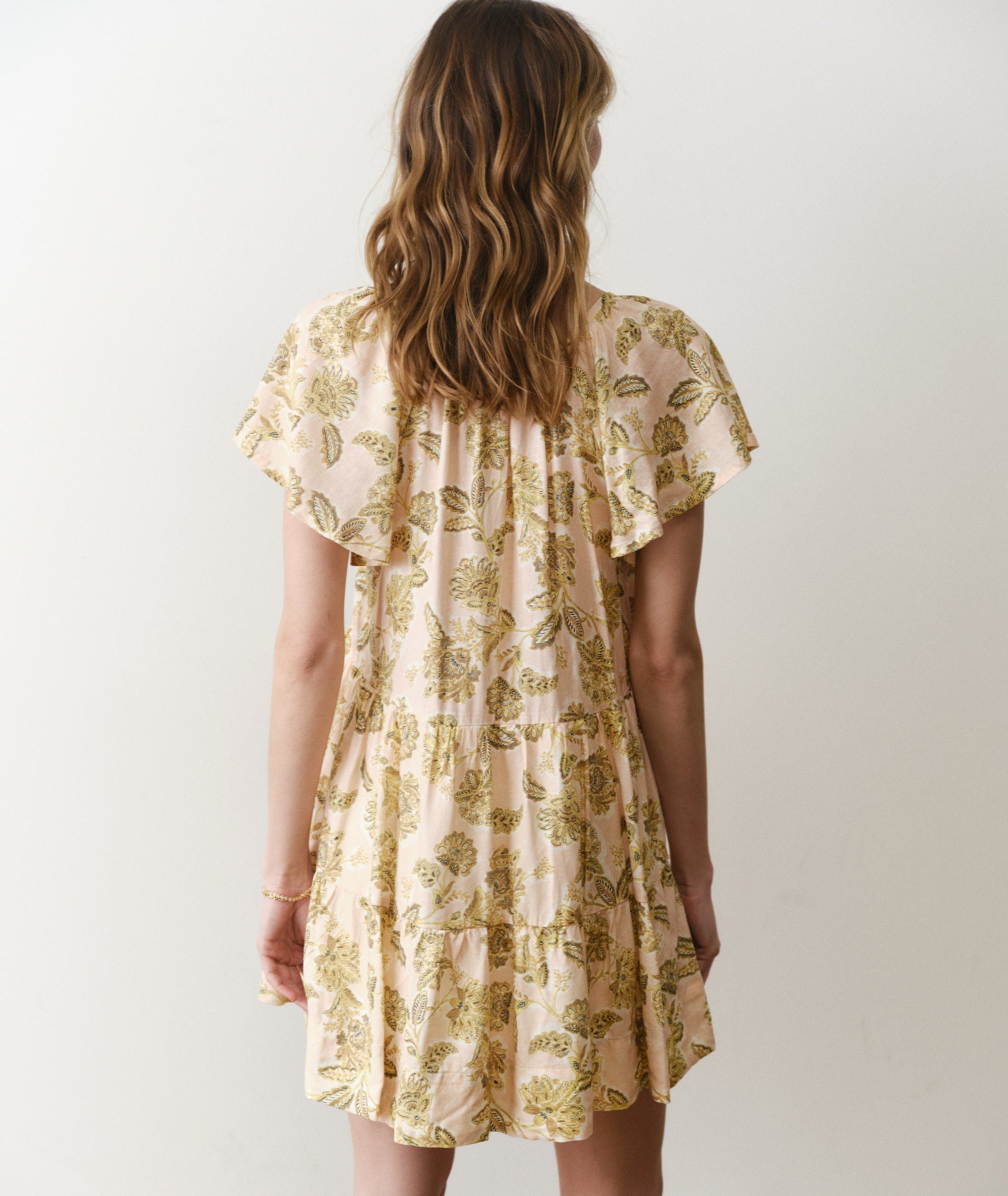 Women's Skye Mini Dress | Pink Fora | Large by Marine Layer Women's Skye Mini Dress | Pink Fora | Large by Marine Layer