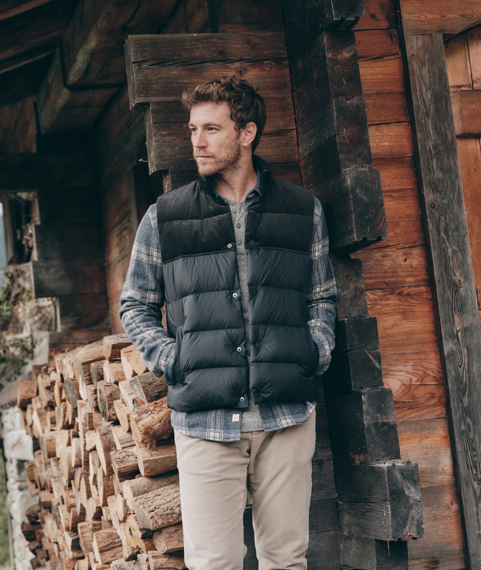 Miles Corduroy Puffer Vest – Marine Layer1