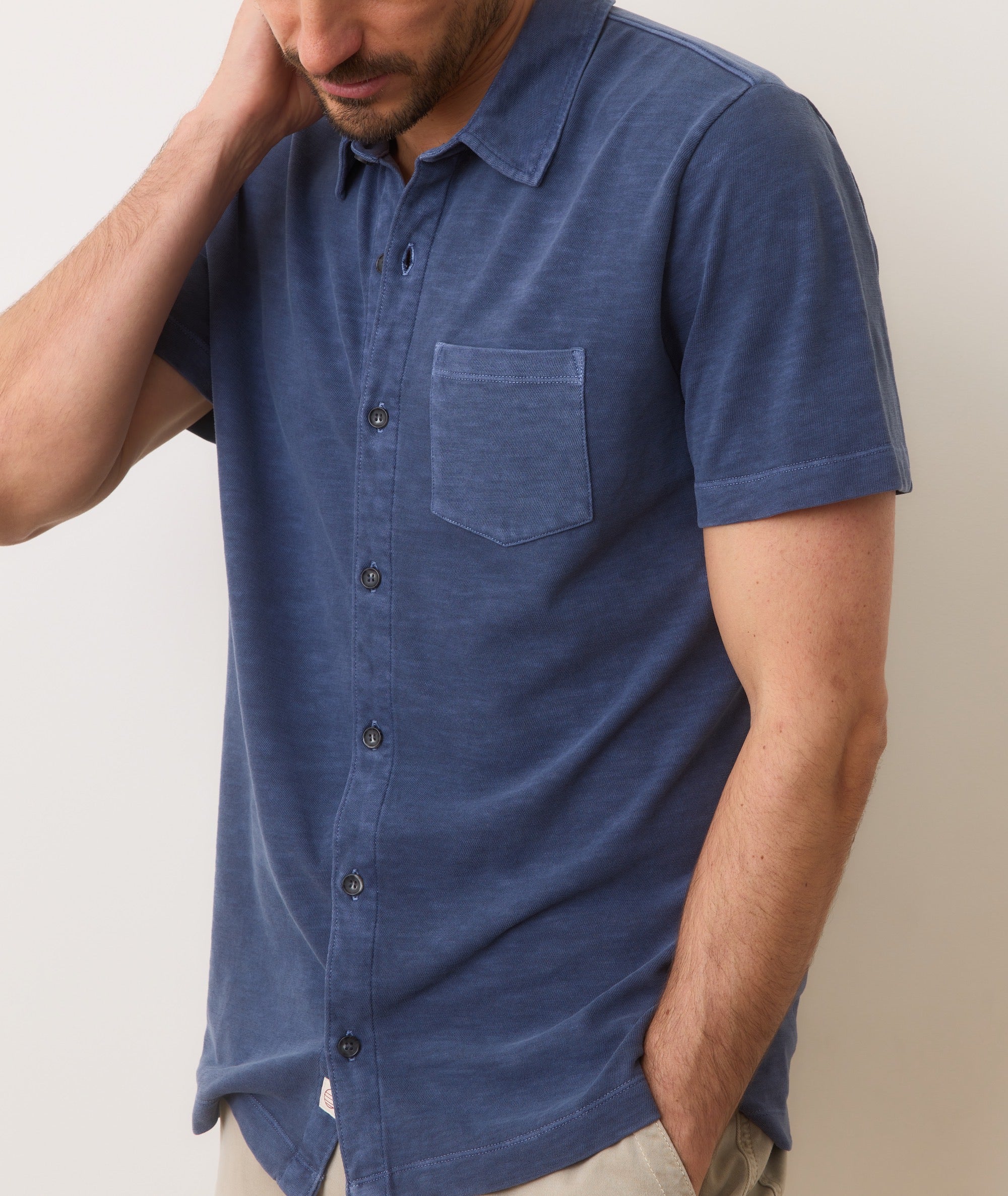 Vintage Heavy Slub Button Down