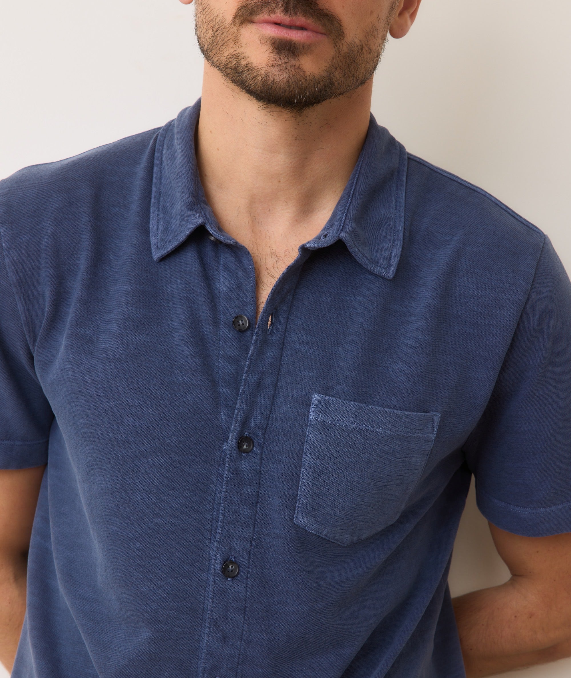 Vintage Heavy Slub Button Down