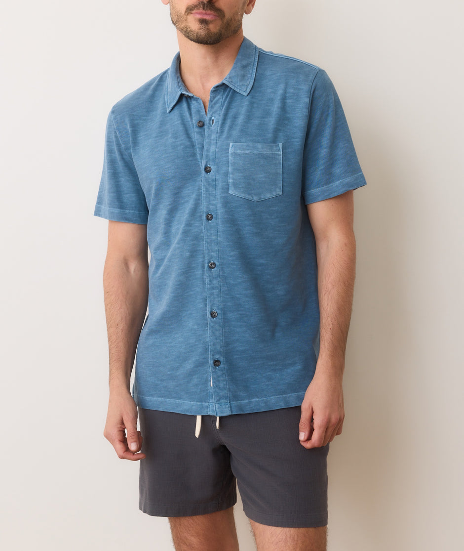 Vintage Heavy Slub Button Down