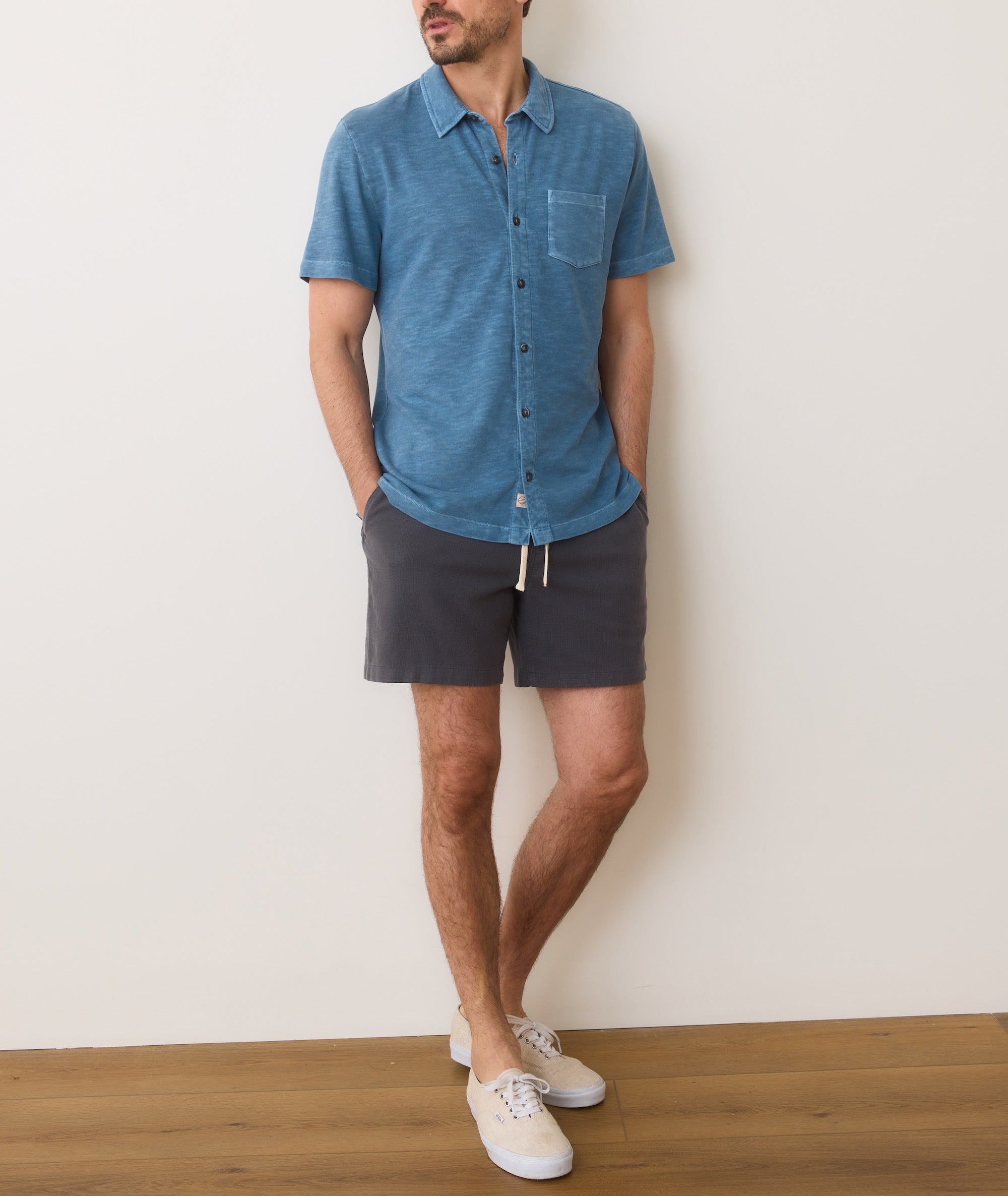 Vintage Heavy Slub Button Down