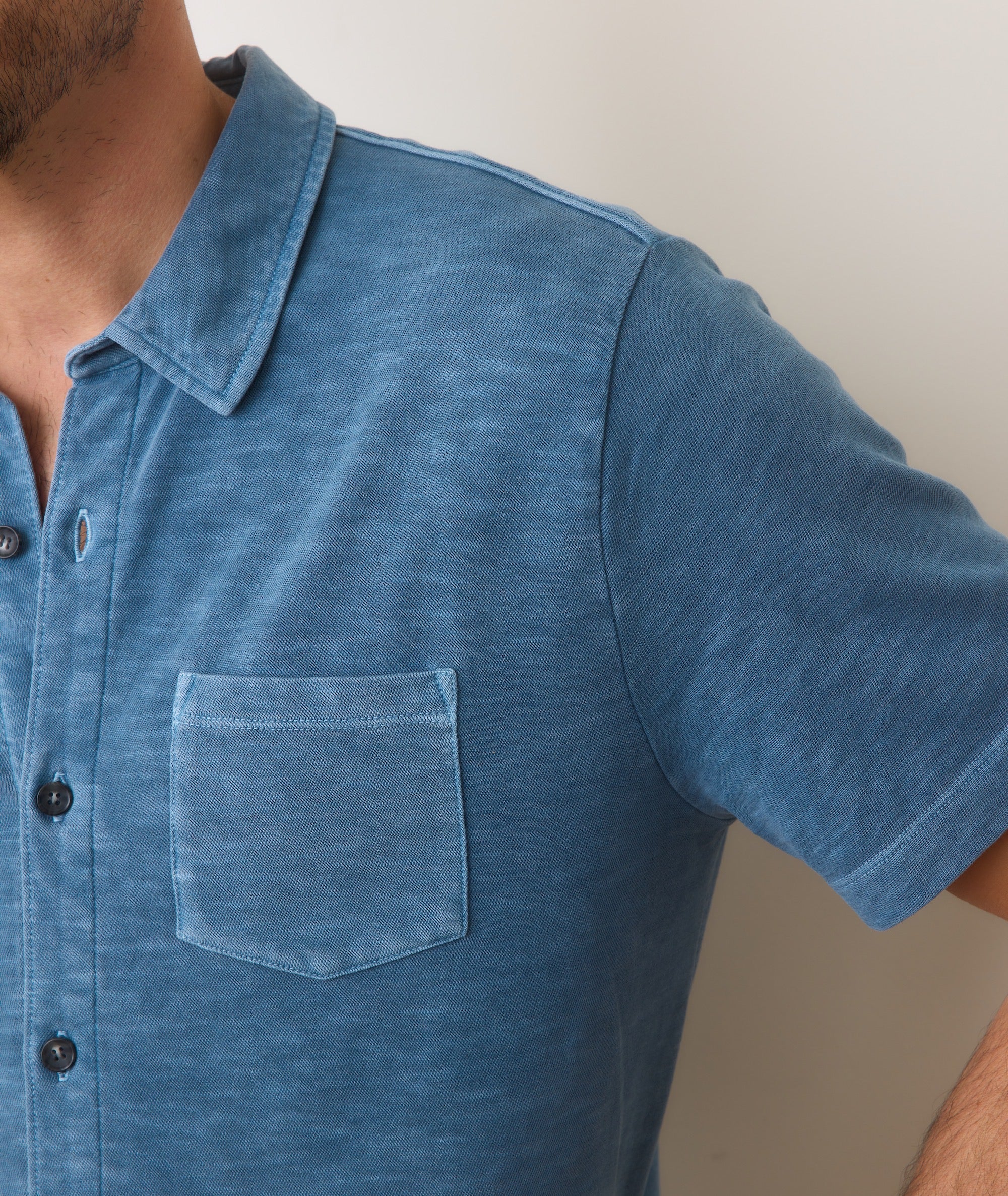 Vintage Heavy Slub Button Down