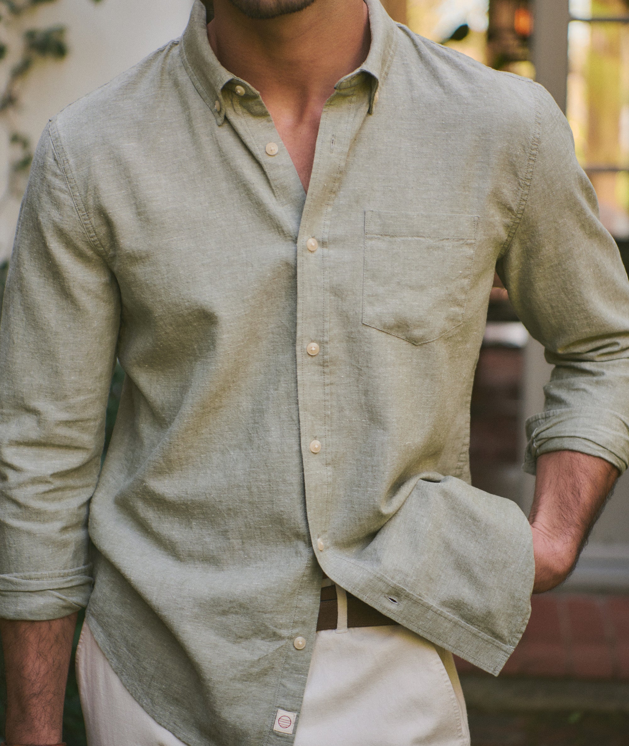 Better-Than-Linen Long Sleeve Shirt