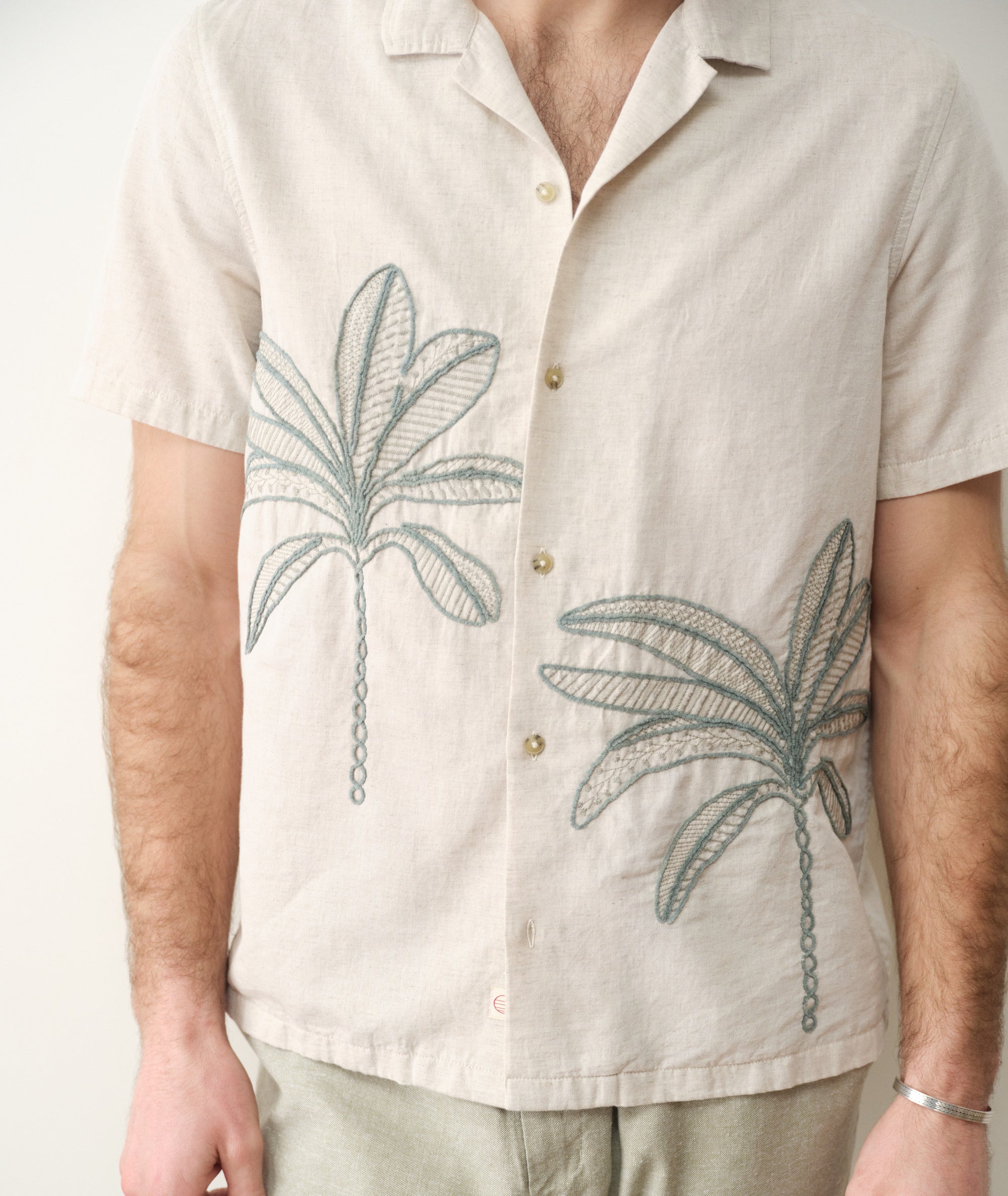 Embroidered Resort Shirt