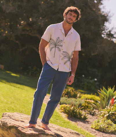 Saturday Relaxed Fit Herringbone Pant