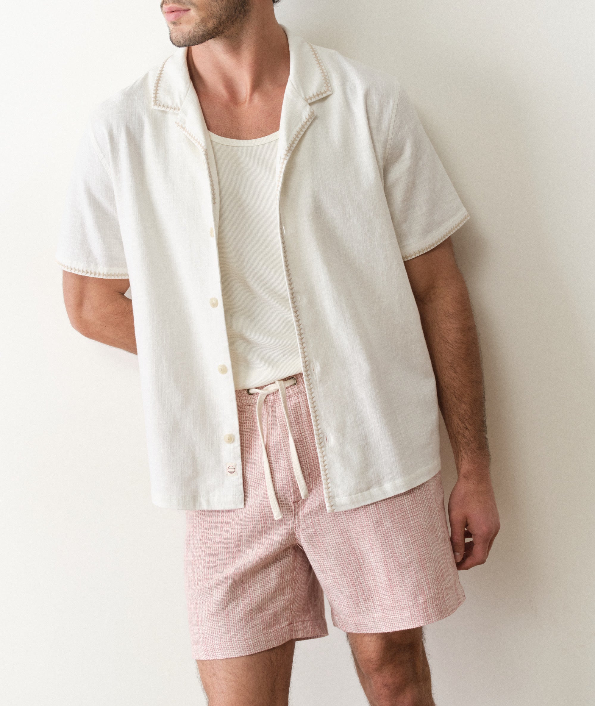 Embroidered Resort Shirt