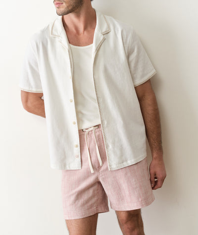 Embroidered Resort Shirt