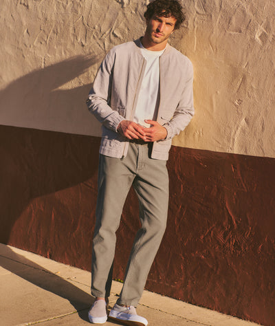 Flex Terry Slim Straight Pant