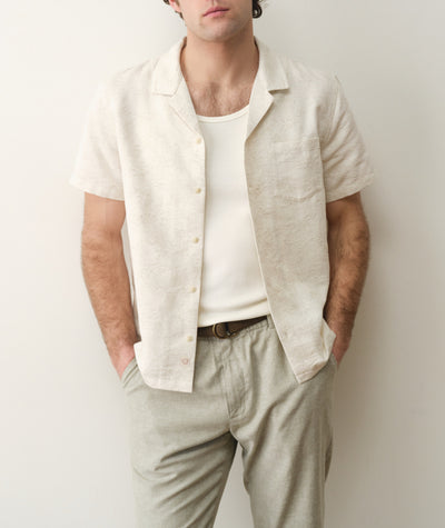 Elio Jacquard Resort Shirt