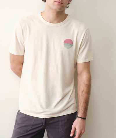 Relaxed Hemp Cotton Graphic Tee