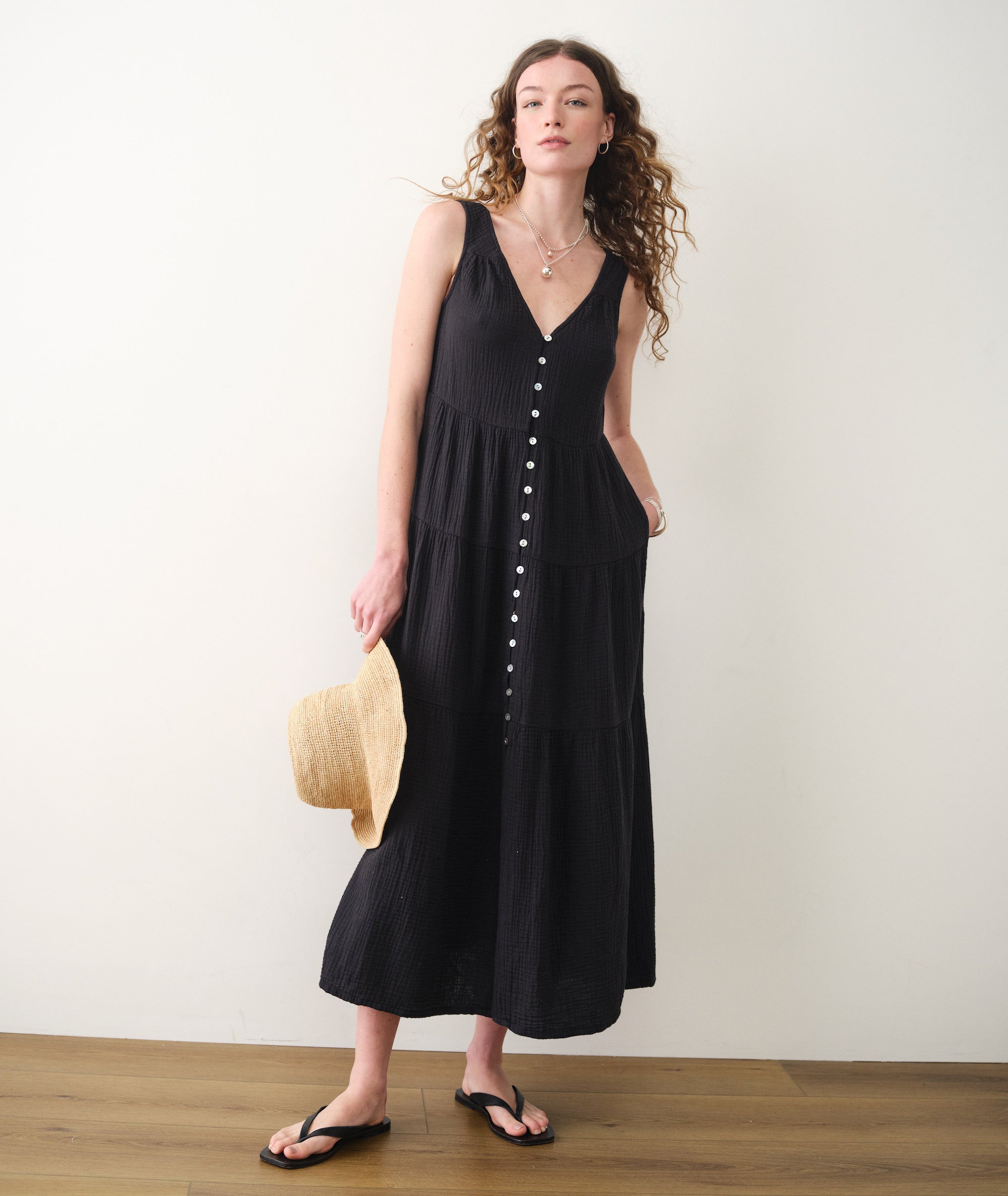 marine layer corinne maxi dress Women's Corinne Maxi Dress | Sage