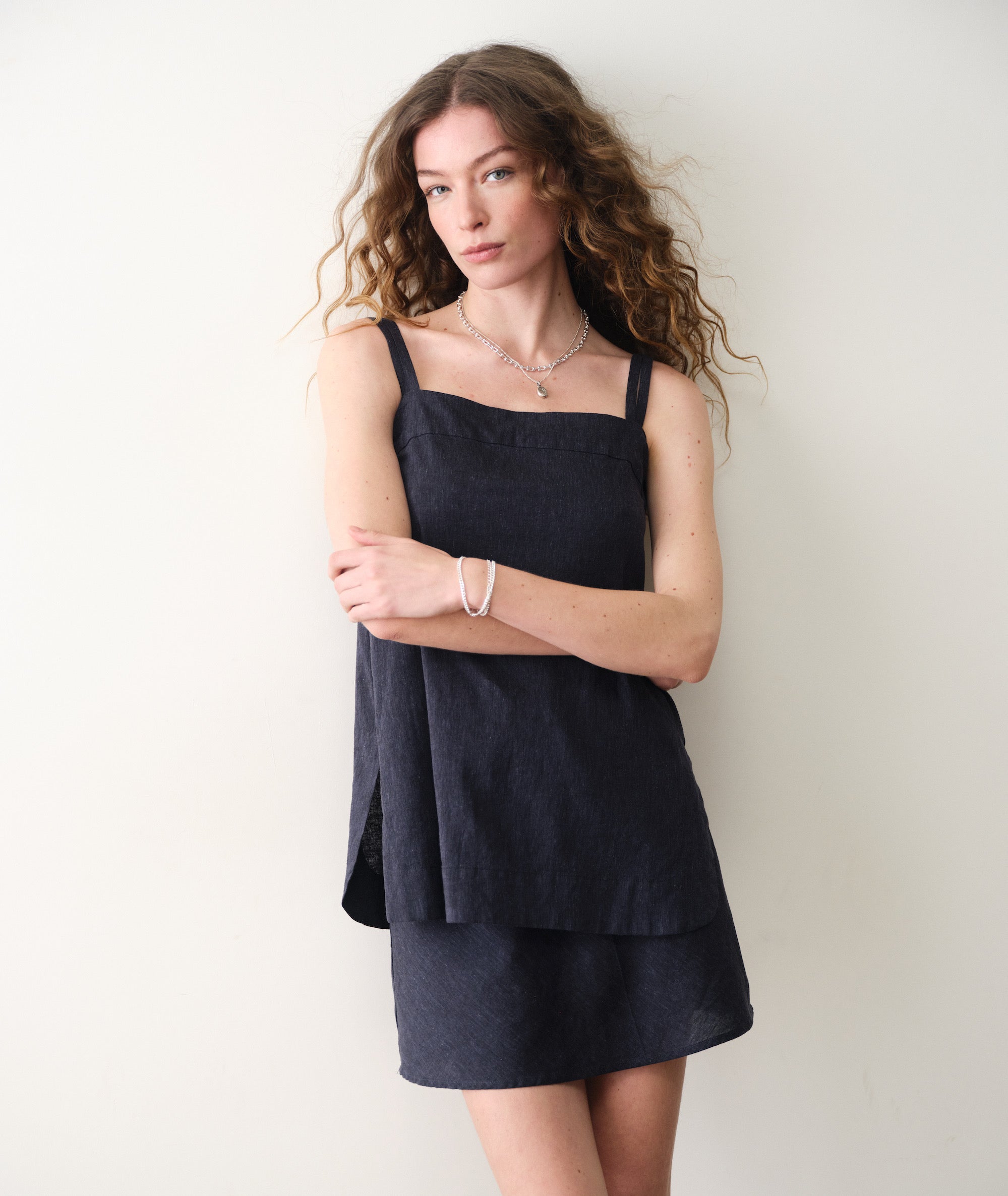 Avery Hemp Mini Skirt