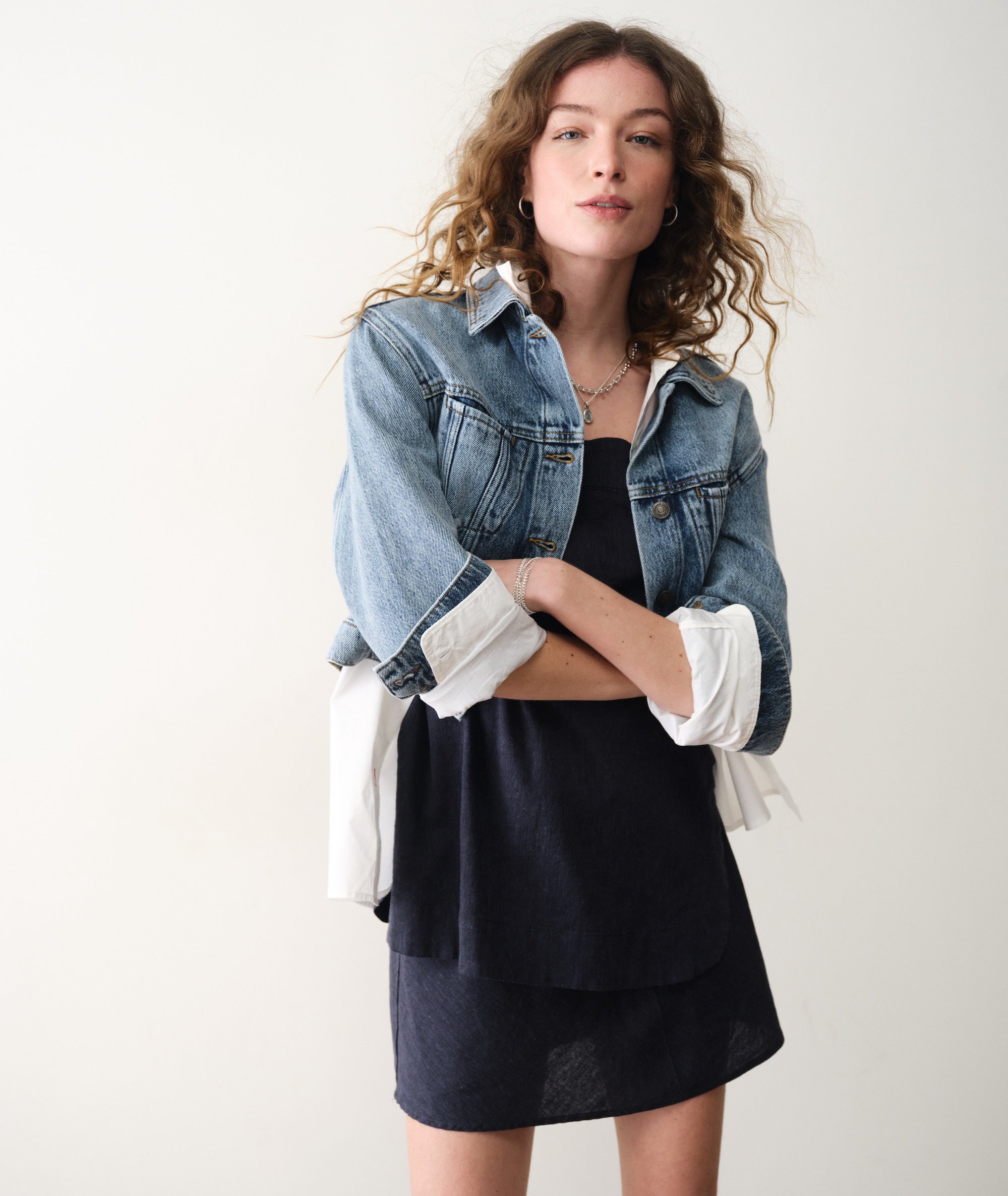 Avery Hemp Mini Skirt